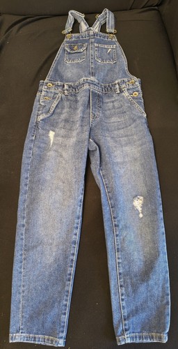 Salopette jeans per bambina - salopette,