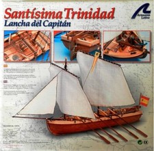 Santissima Trinidad Lancha del Capitan kit montaggio nave in legno Artesania Lat
