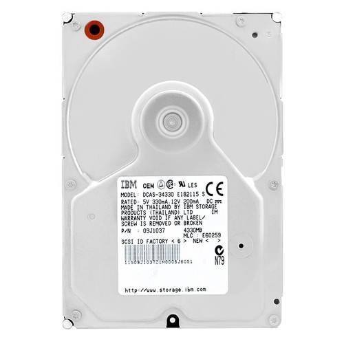 Disco rigido ibm dcas - disco, dcas-34330
