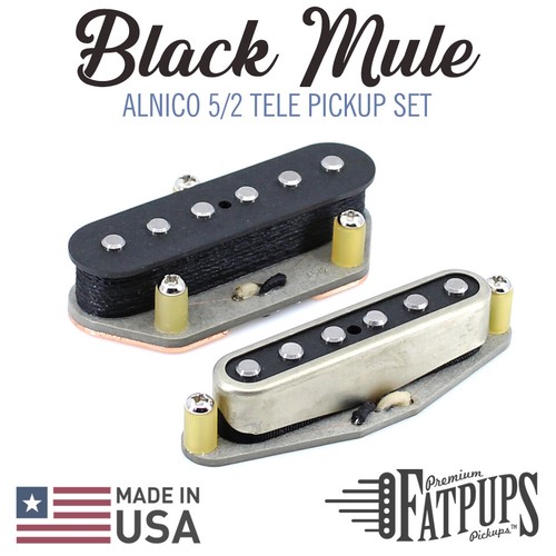 Black mule telecaster pickup - black,