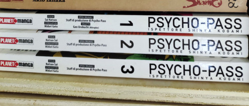 Psycho pass numero - 2, edizioni