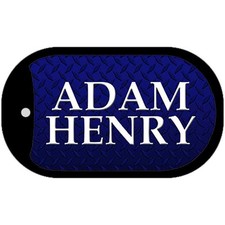 Adam Henry Novelty Dog Tag