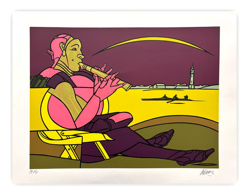 Grande serigrafia colori - grande, a