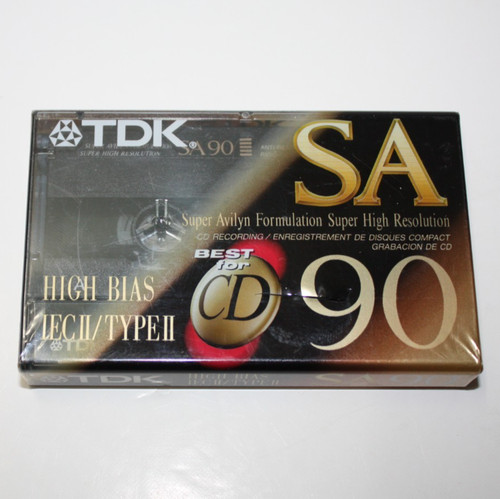 Vintage 1992 tdk audio - vintage,
