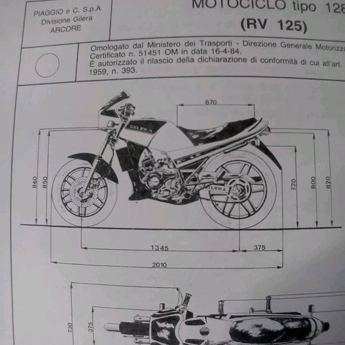 Piaggio gilera 125 scheda - gilera,