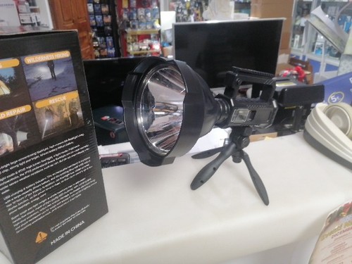 Torcia led ricaricabile 50w - torcia,