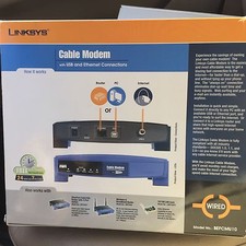 Cable modem Linksys Universal