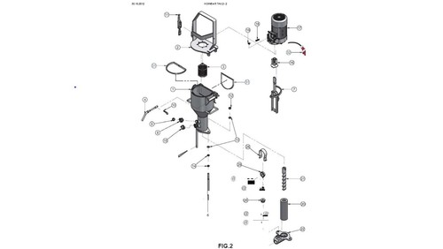 Maniglione chiusura camera - maniglione,