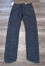 Jeans denim NOS vintage Levi's taglia 29x34 gamba intrecciata ingegnerizzato #005 lunghi NUOVI