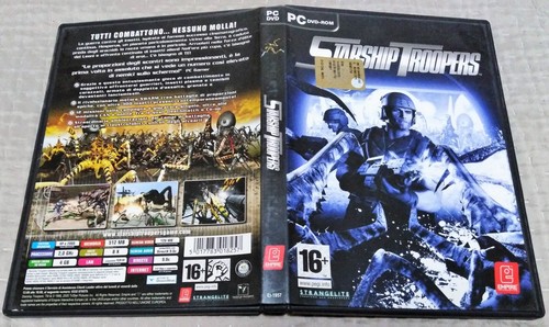 Starship trooper videogame dvd - videogame,