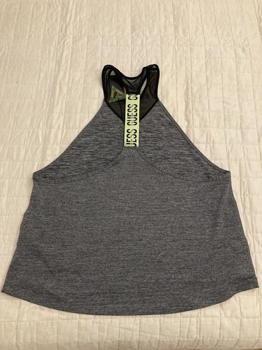 Top sport nero lime - lime, tg.m