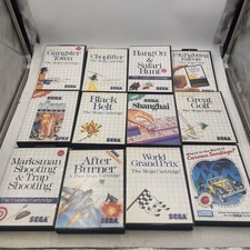 Lotto 12 giochi Sega Master