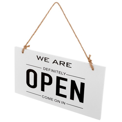 Open closed sign - ,