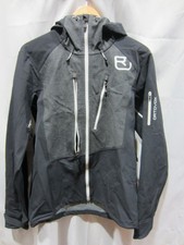 Ortovox Pordoi Giacca Softshell Manica Lunga Full Zip Uomo Medium - Grigio