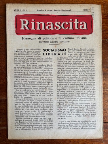 Rivista rinascita anno ii - rivista,