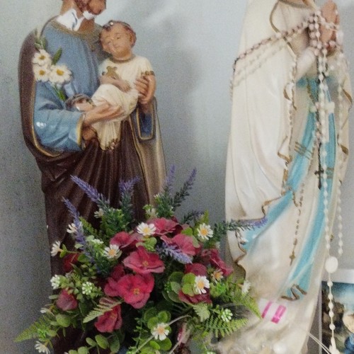 Statuine arte sacra madonna - statuine,