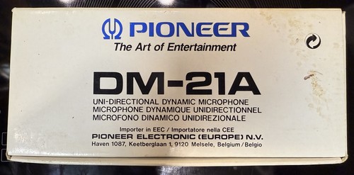 Pioneer 21a microphono - pioneer, dm-21a