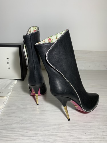 Gucci fosca crystal stivali - gucci,