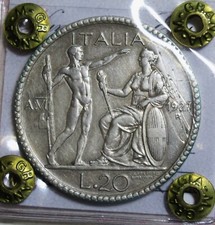 *VITTORIO EMANUELE III 20 LIRE