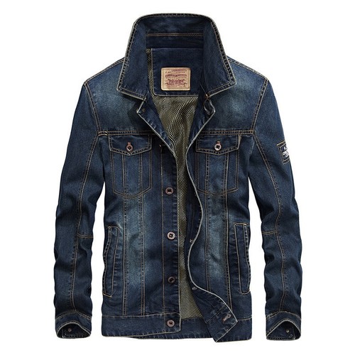 Giacca jeans uomo moda - jeans,