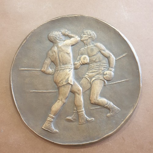 Placca pugilato epoca