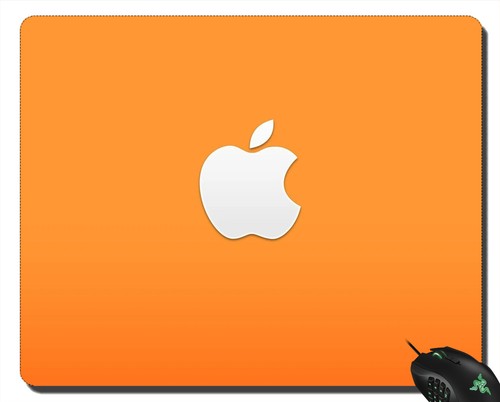 Mousepad apple arancione - apple,