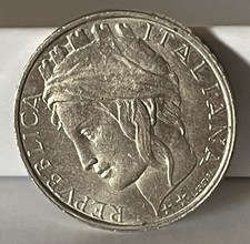 Moneta repubblica italiana - italiana, in