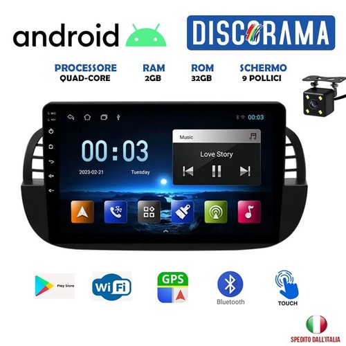 Autoradio android fiat 500 - autoradio,