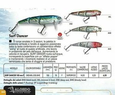 HOKKAIDO LURES BY ALCEDO SURF DANCER 100 FLOATING 100mm 17gr