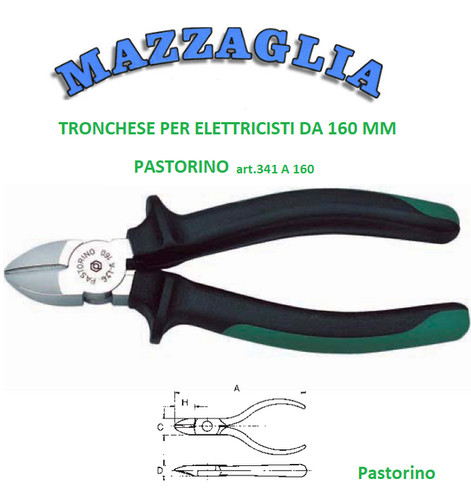 Pastorino tronchese da 160mm - tronchese,