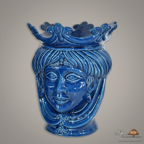 Vaso testa moro - vaso,