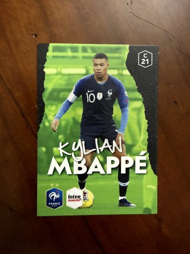 Card carta kylian mbappe - kylian,