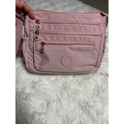 Borsa donna rosa nylon