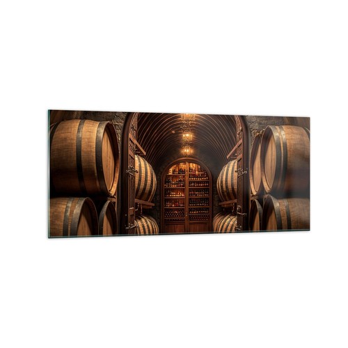 Quadro vetro 120x50cm - 120x50cm, vino