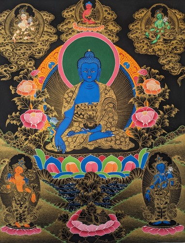 Handmade medicine buddha - handmade,