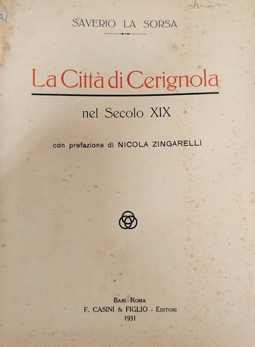 Citta cerignola nel - la, citta'
