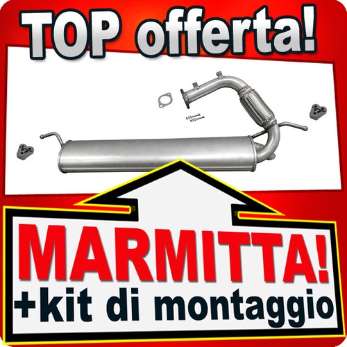 Silenziatore posteriore per - silenziatore,
