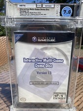 Nintendo Gamecube 2003 disco demo interattivo multigioco v 13 CIB PSA WATA 7.0