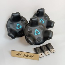HTC VIVE Tracker 2.0 (modello 2018) x3 set con cavo USB funzionante Giappone usato