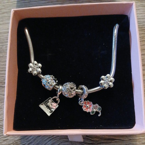 Bracciale charm acciaio - bracciale,