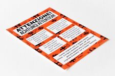 Adesivo "Ricambi Originali" Alfa Romeo ALFASUD 33 ALFETTA GTV GIULIETTA SPIDER  