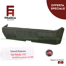 Paraurti Posteriore Nero Fiat