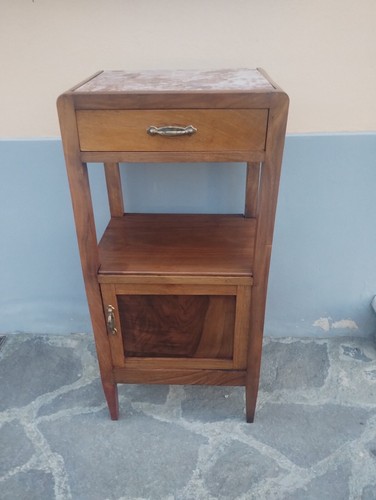 Comodino antico noce - comodino,