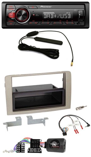 Pioneer mp3 dab 1din volante - pioneer,