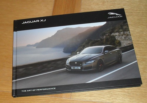 Jaguar hardback brochure - xj,