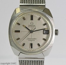 Orologio da polso uomo Hau marca Omega Seamaster Cosmic automatico acciaio orologio 