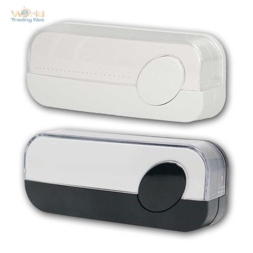 Pulsante campanello bianco con