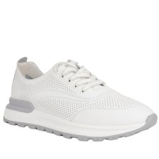 Sneakers bianche casual chiuse
