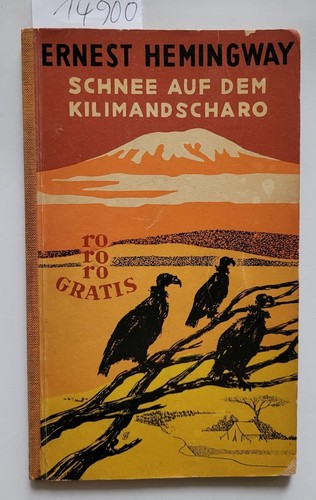 Schnee auf dem kilimandscharo - auf,