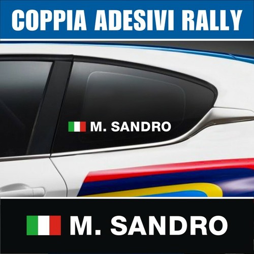 Coppia adesivi nome - coppia,